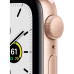Apple Watch SE A2351 (MYDN2LL/A) GPS 40mm Sport Band (Gold Aluminum, Pink Sand)